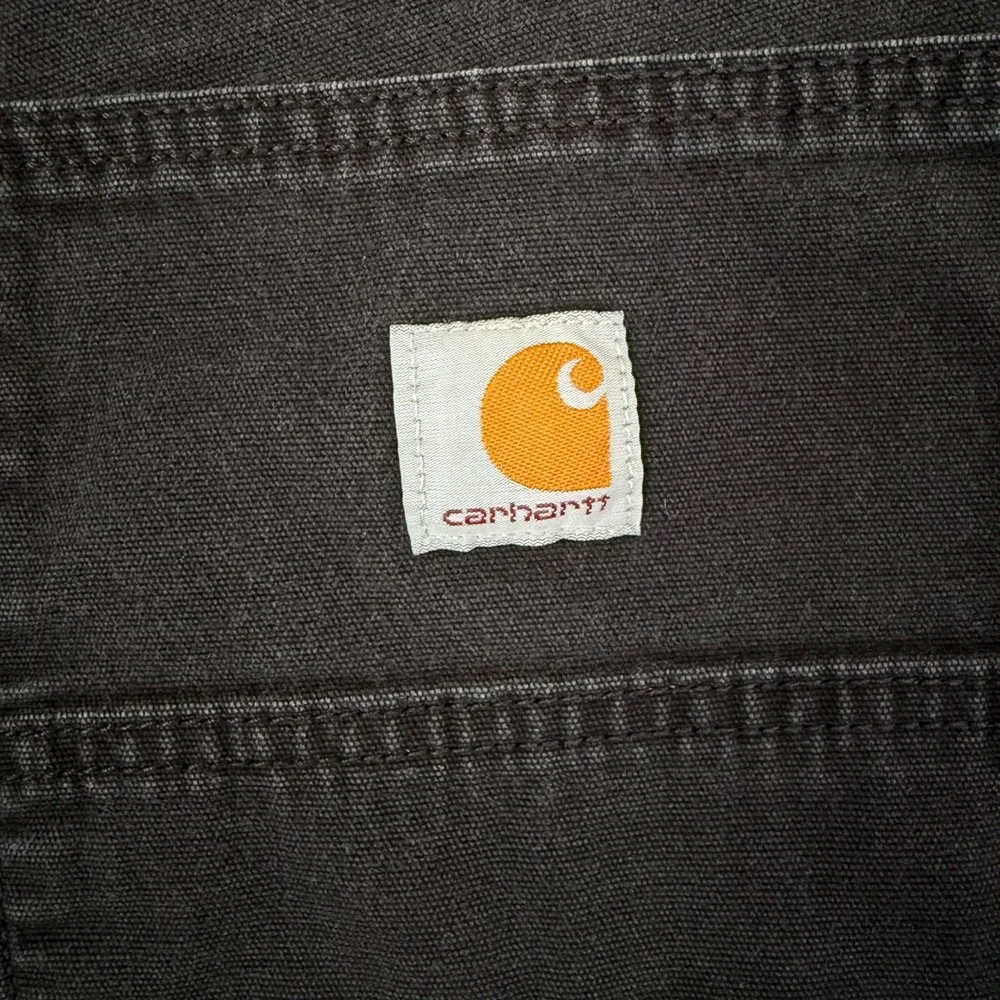 Carhartt Rugged Flex Relaxed Fit‎ Canvas Work Pants Men's 34 x 29 Black